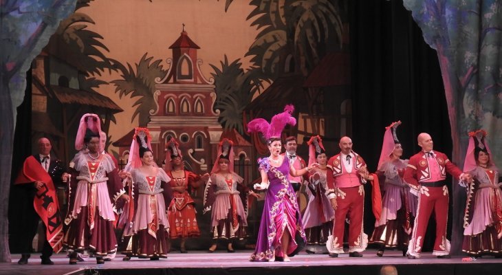 L'Opérette le chanteur de Mexico à l'Opéra théâtre de Clermont-Ferrand 
