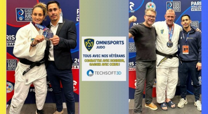 2 vice-champions du monde ! Les judokas de l'ASM Omnisports ne se serrent pas la ceinture
