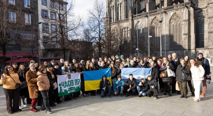 Une classe de répit ukrainienne accueillie à Clermont-Ferrand