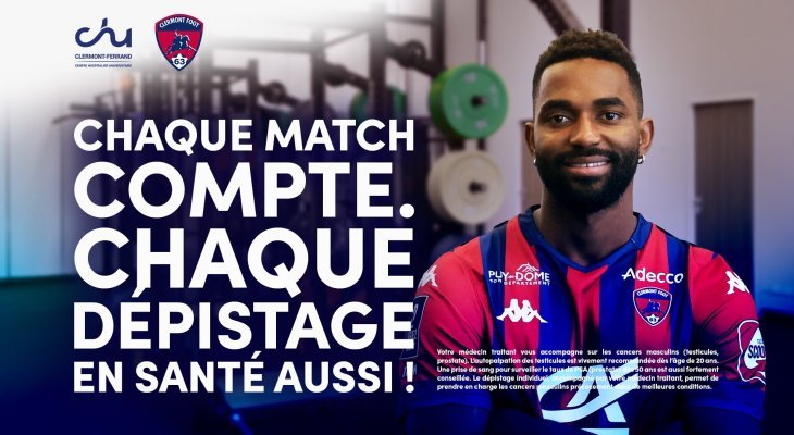 Le CF63 et le CHU de Clermont-Ferrand unis pour Movember