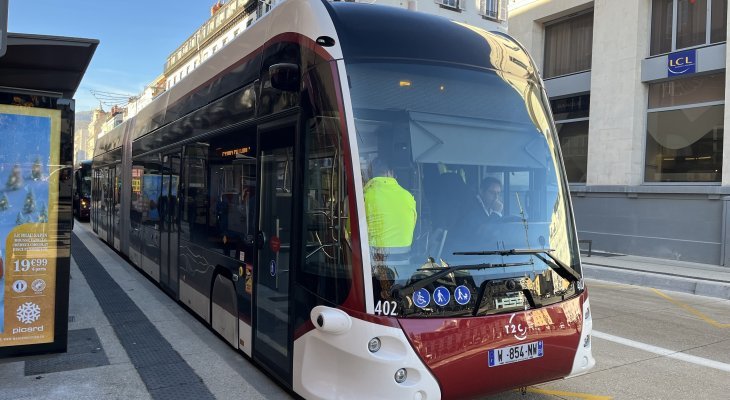 InspiRe : les nouveaux bus en rodage avant le Jour-J