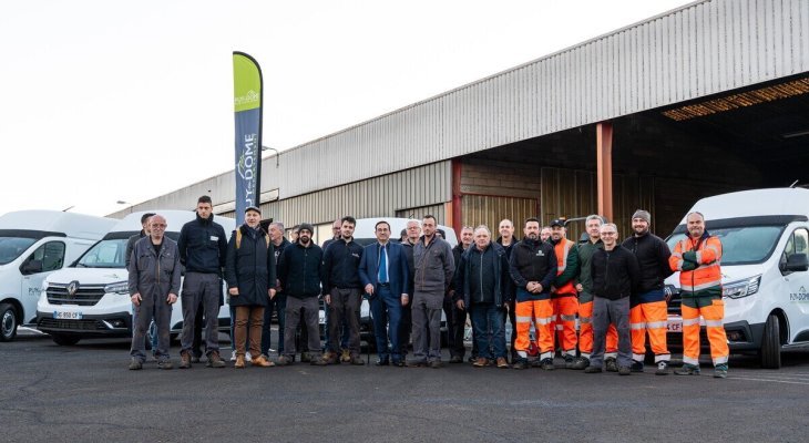 La flotte de véhicules du Conseil départemental se modernise