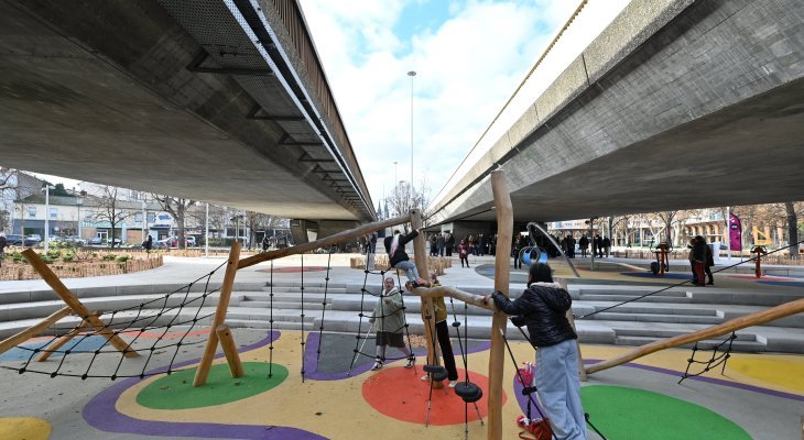 Inauguration du jardin des Carmes et de la rue du Souvenir-Français