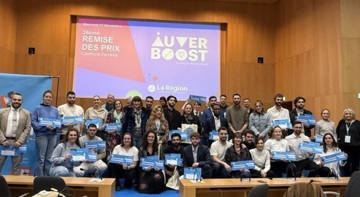 Jeunes talents et innovation : les lauréats du 26e Auverboost Clermont-Ferrand 2025 dévoilés