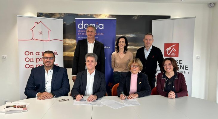 La CEPAL et DOMIA signent un partenariat pour la location-accession à la propriété