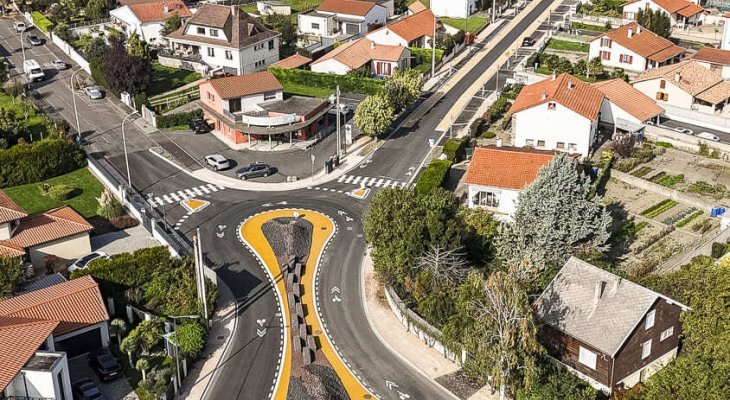 Rue des Martyrs à Gerzat : réseaux modernisés et cadre de vie renouvelé