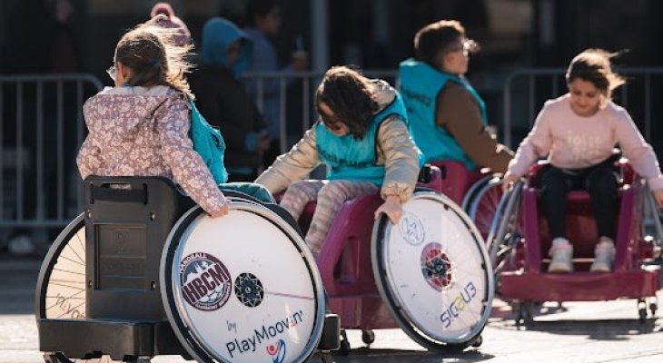 Journée nationale du sport et du handicap Place de Jaude avec le BDE STAPS ce 18 mars