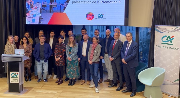 Le Village by CA Centre France présente sa promotion de 9 start-ups accompagnées