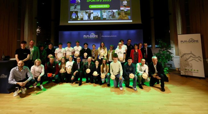Ambassadeurs sportifs du Puy-de-Dôme : le Département soutient 18 champions