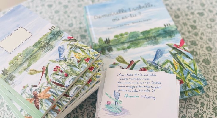 « Demoiselle Isabelle, où es-tu ? » Un livre pour sensibiliser les enfants au monde fascinant des libellules
