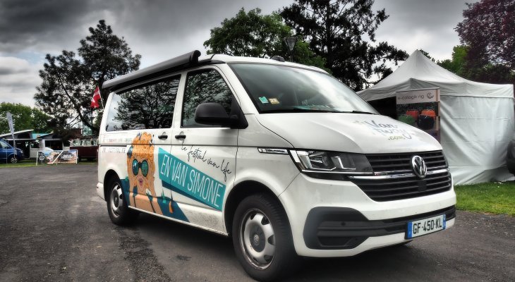 En Van Simone reprend la route du 17 au 19 avril au camping du Mas à Issoire