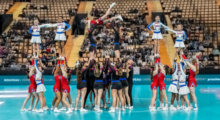 La finale du Championnat de France de Cheerleading les 13 et 14 juin 
