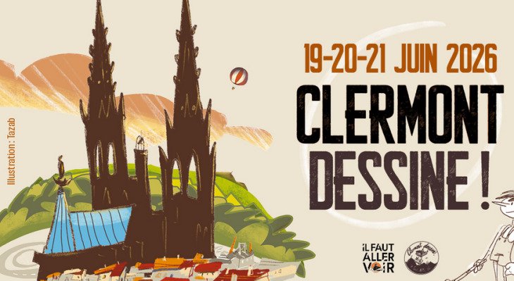 Clermont Dessine ! revient pour une 9e édition du 19 au 21 juin !
