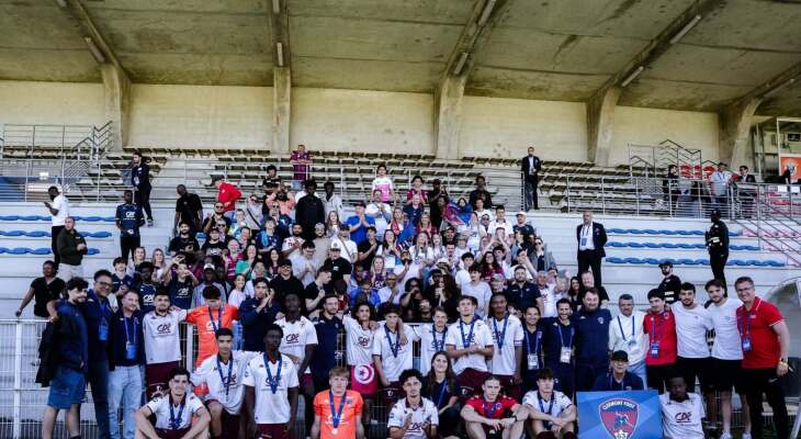 Les U19N du Clermont Foot 63 proches de l'exploit face au PSG 