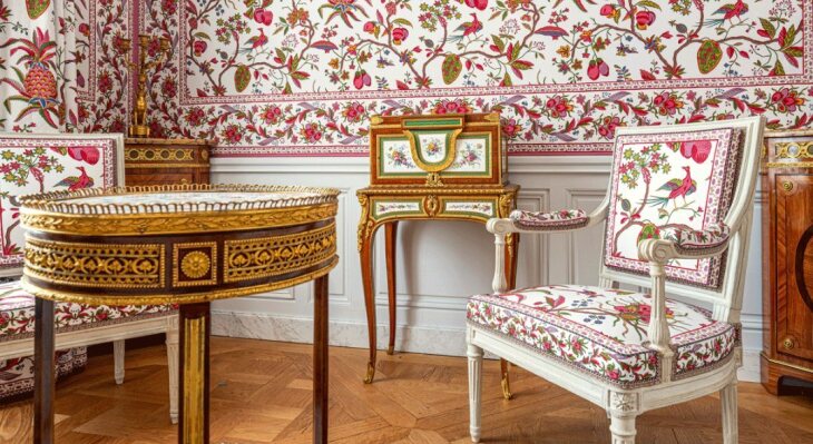 L'œuvre participative « De fil en fil, du Château de Versailles au Puy-de-Dôme »