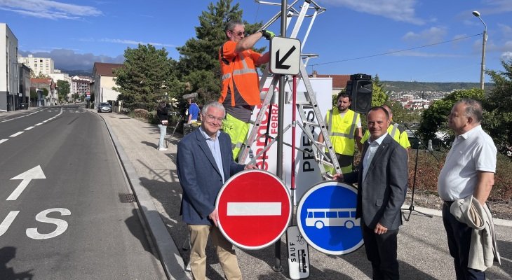 Avant Jaude et la ZTL, la rue de l'Oradou s'ouvre à nouveau totalement aux voitures au nom du bon sens