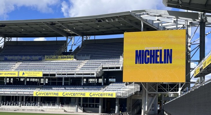 Un écran LED de 133 m2 au stade Michelin ! 