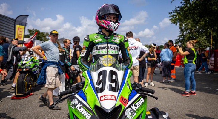 Roméo Moneyron : « C'est un beau défi de s'habituer à la moto aussi rapidement »