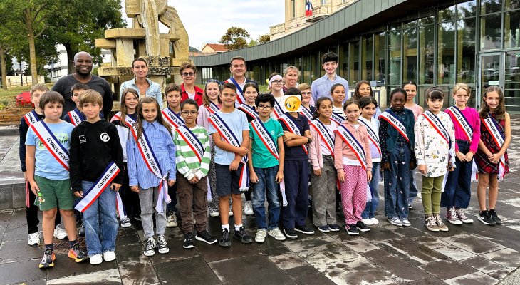 Conseil Municipal des Enfants : les jeunes élus ont pris leurs fonctions à Beaumont