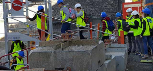 Le bâtiment a fait découvrir ses chantiers