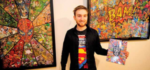 Mr Garcin en dédicaces à la galerie Vallé