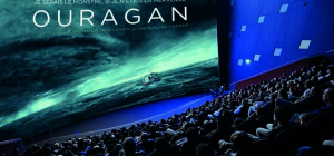 « Ouragan » en grand format à Vulcania
