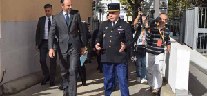 Edouard Philippe au chevet des gendarmes