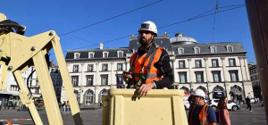 Les footballeurs découvrent l’entreprise