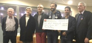 19.000 € reversés par La Courstache