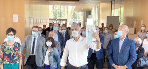 Covid-19 : des masques distribuéspar la Région à Riom et Clermont