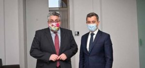 Olivier Bianchi a (enfin) pu rencontrer Gérald Darmanin