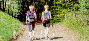 Du trail pour les enfants et de la marche nordique pour les seniors