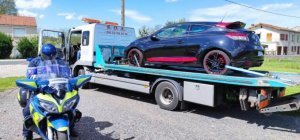 78 km/heure au-dessus de la vitesse autorisée !