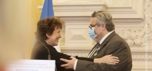 Roselyne Bachelot en visite à Clermont-Fd