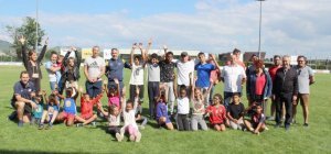 Cournon : séance de découverte avec l'école de rugby ABC