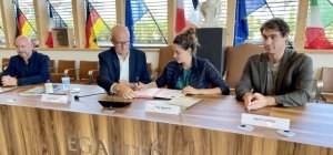 Ceinture maraîchère : Fanny Agostini,Henri Landes et Beaumont main dans la main