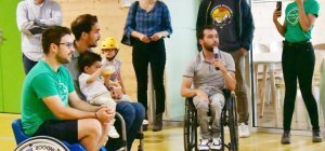 Les Bleus de l'équipe de France de rugby fauteuil à l'honneur chez Wheel'In