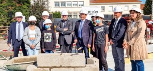 La rénovation du collège Champlaux est en marche jusqu'à l'été 2022