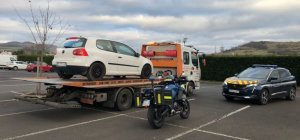 Le jeune conducteur redevient simple piéton