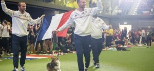 Le Puydômois Maxime Parraud et « Cute » sa Berger des Shetlands vice-champion du Monde d'Agility