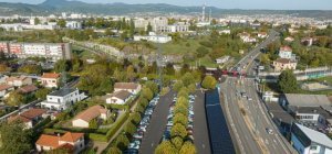 Aubière a son ombrière photovoltaïque