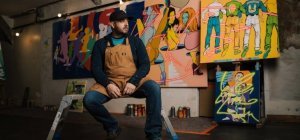 Avec l'artiste Motte, exposé à la Galerie Vallé, replongez dans les années 80