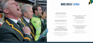 Les hymnes de rugby : un voyage passionnant dans le choeur des Hommes