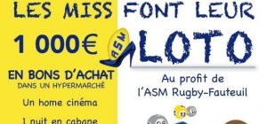 Le Loto du XV AS'Miss a lieu le dimanche 19 février