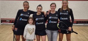 Auteur d'une très belle saison, le Squash des Volcans accueillera les play-off de National 2