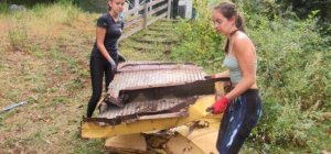 Deux tonnes de déchets ramassées dans la nature