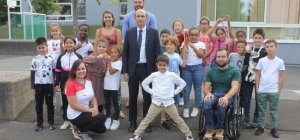 Avant les Jeux 2024, les écoliers d'Alphonse Daudet ont pu échangé avec des champions