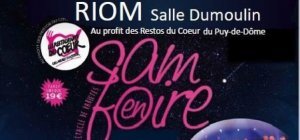 Le spectacle  Sam en foire  à Riom pour les Restos du Coeur