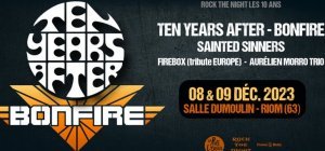 Deux Rock The Night sinon rien les 8 et 9 décembre à Riom, salle Dumoulin