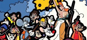 Rencontre épique entre Mr Garcin et Greg Léon Guillemin à la Galerie Vallé